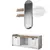 Hanah Home Cipelarnik 120x45x40cm Orah