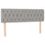 Vidaxl Box spring postelja z vzmetnico svetlo siva 140x200 cm blago