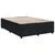 vidaXL Postelja boxspring z vzmetnico Črna 160 x 200 cm Žamet
