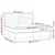 Vidaxl Box spring postelja z vzmetnico modra 200x200 cm blago