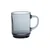 Set of 6 glass mugs, 260 ml, Versailles, Grey - Duralex