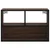 TV ormarić boja hrasta 60x31x39,5 cm konstruirano drvo i metal