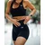Avenox Ženski šorc Contour Seamless, Crni