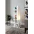 Aberto Design Podna lampa Moda Dor , 135 cm, E27, Bela