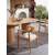 HANAH HOME Trpezarijski sto i stolice Napoli Natural