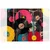 Tapeta pisane retro vinilne plošče - 294x270