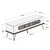 Hanah Home Set TV Komoda i klub sto Hrast