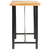 Barski stol 180 x 70 x 107 cm masivno bagremovo drvo