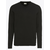 JACK & JONES Pulover JJEBASIC KNIT V-NECK, črna