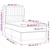 Vidaxl Box spring postelja z vzmetnico temno zelena 80x200 cm žamet