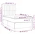 Vidaxl Box spring postelja z vzmetnico temno zelena 90x200 cm žamet