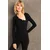 Cool & Sexy Ženska bluza Tf54, Crna