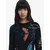 Desigual Pulover modra/jastog/črna/bela