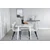 Venture Design Jedilna miza 180x90x75 cm bela