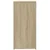 Komoda sonoma hrast 79x38x80 cm od konstruiranog drva
