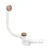 Sifon za kad Rea s click-clack ventilom Brush Gold