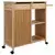 Kuhinjska Kolica s Kotačima Prirodna 90,5 x 36 x 86,5 cm Bambus