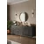 Hanah Home komoda Ida 180, 180 cm, antracit / zlatna