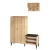 Hanah home Cipelarnik 120x137x35cm Hrast
