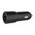 TA-UC-AC2PDQC38-CAR-01 Gembird 2-port USB car fast charger, Type-C PD, 38W, black