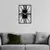 Wallity Zidni sat Striped, 49x33 cm, Crni