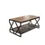 Hanah Home klub sto Drak, 94 cm, atlantski bor / crni