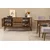 Hanah Home Trpezarijski set Vina Bench 04 0900, 6 delova, Bež