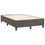 Vidaxl Box spring postelja z vzmetnico LED temno siva 120x200 cm žamet