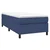 vidaXL vidaXL Box spring postelja z vzmetnico moder 80x200 cm blago, (20791712)