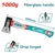 Sekira 1000g 430mm sa drškom od fiberglasa Total