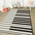 Conceptum Hypnose Tepih Hmi Kdc-85, Pravougaoni, 80 x 140 cm, Crno-beli