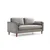 ATELIER DEL SOFA Sofa dvosed Rome Light Grey