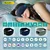 INF 3D spalna maska Bluetooth slušalke za spanje Black, (21246772)