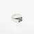 Prstan Off-White Enamel Arrow Ring Silver/ Black 62