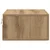 vidaXL Nočna omarica artisan hrast 35 x 35 x 20 cm Konstruiran les