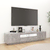 Den TV omarica z LED lučkami betonsko siva 180x35x40 cm
