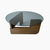 HANAH HOME Sto za dnevnu sobu Mia Walnut Fume