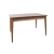 Hanah Home Trpezarijski sto Lotus 130x75x80cm Orah