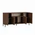 Hanah Home komoda Rialto, 160 cm, orah Milano / crna