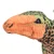 Samostojeći plišani dinosaur stegosaur zeleni XXL