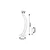 Rabalux Stona lampa Jarnelle, LED 12W, 3000K, H30cm, Hrom