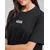 Vans CENTER VEE TEE DRESS Črna