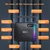 Xinke Bluetooth karaoke zvučnik sa 2 mikrofona A6, 150 W, 3600 mAh, Crni