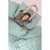 Zelena posteljnina za zakonsko posteljo iz mikrosatena 200x200 cm Basic – Bonami Essentials