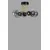 Conceptum Hypnose Luster Pablo, 30cm, 45 cm, Crni