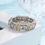 Prsten WH-29059 - Srebrna / Zlatna / 67mm KP29059