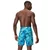 Speedo print boardshort 18 radiant flow/border blue s - uk32