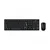 GENIUS Smart KM-8101 Set bežična tastatura i miš, USB, YU, Crna