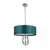 Endon 95224 - Luster na lancu 3xE27/10W/230V O 60 cm plavo/sivo