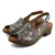 Mona Shoes Ženske sandale, Kožne, Šarene